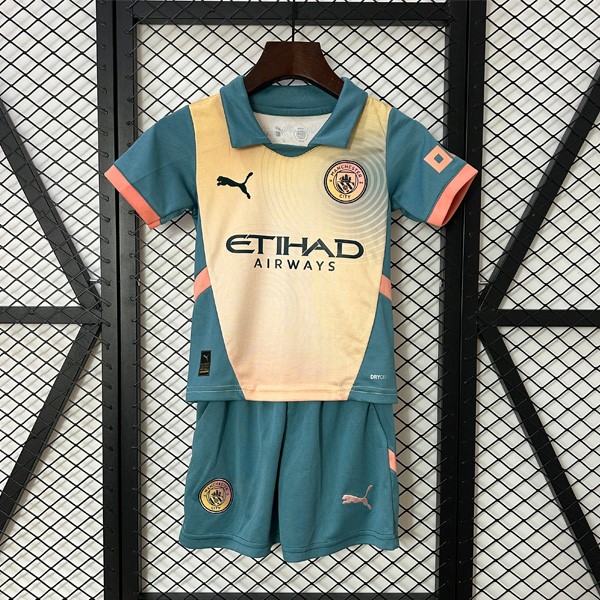 Camiseta Manchester City 4ª Niño 2024-2025